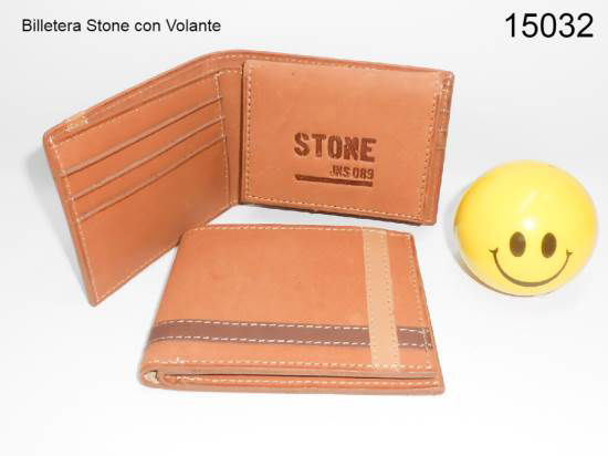 Imagen de BILLETERA DE HOMBRE STONE 2  FRANJAS CRUZADAS 8.24